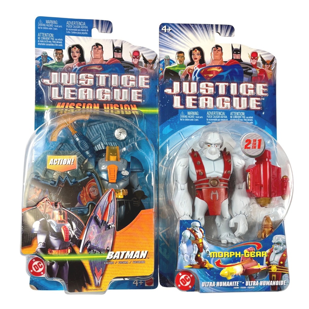 BATMAN & ULTRA HUMANITE DC Justice League Action Figures